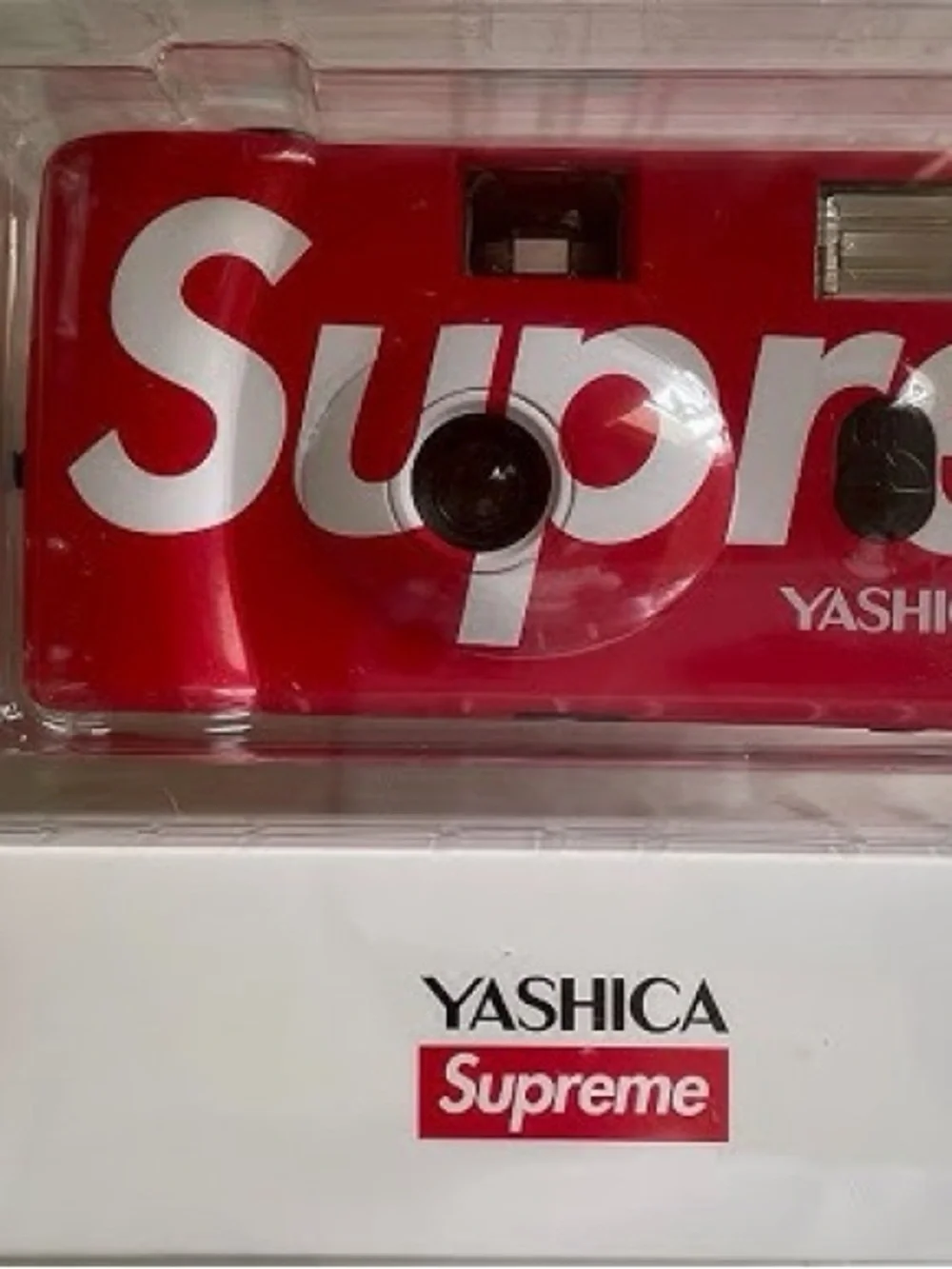 Supreme Red Yashica Disposable Film Camera